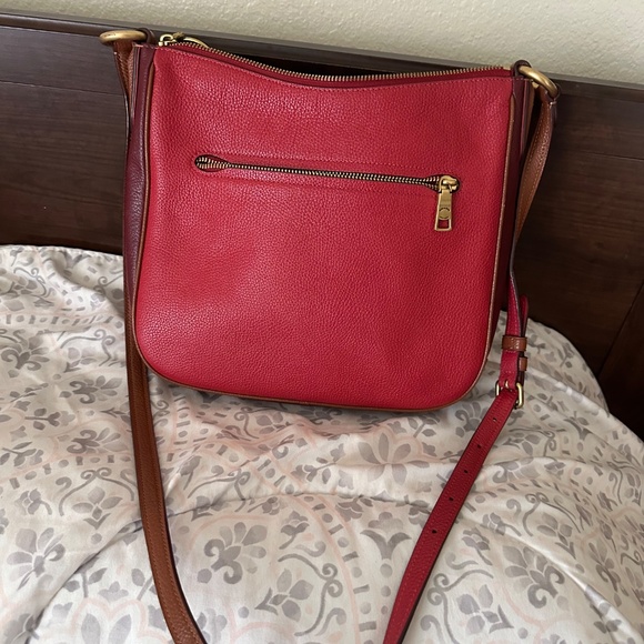Coach Red leather crossbody - Picture 2 of 5